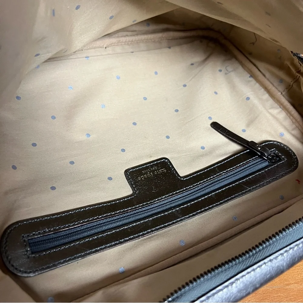 Kate Spade Metallic Silver Tablet Media Bag